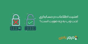 امنیت اطلاعات در حسابداری تحت وب به چه صورت است؟